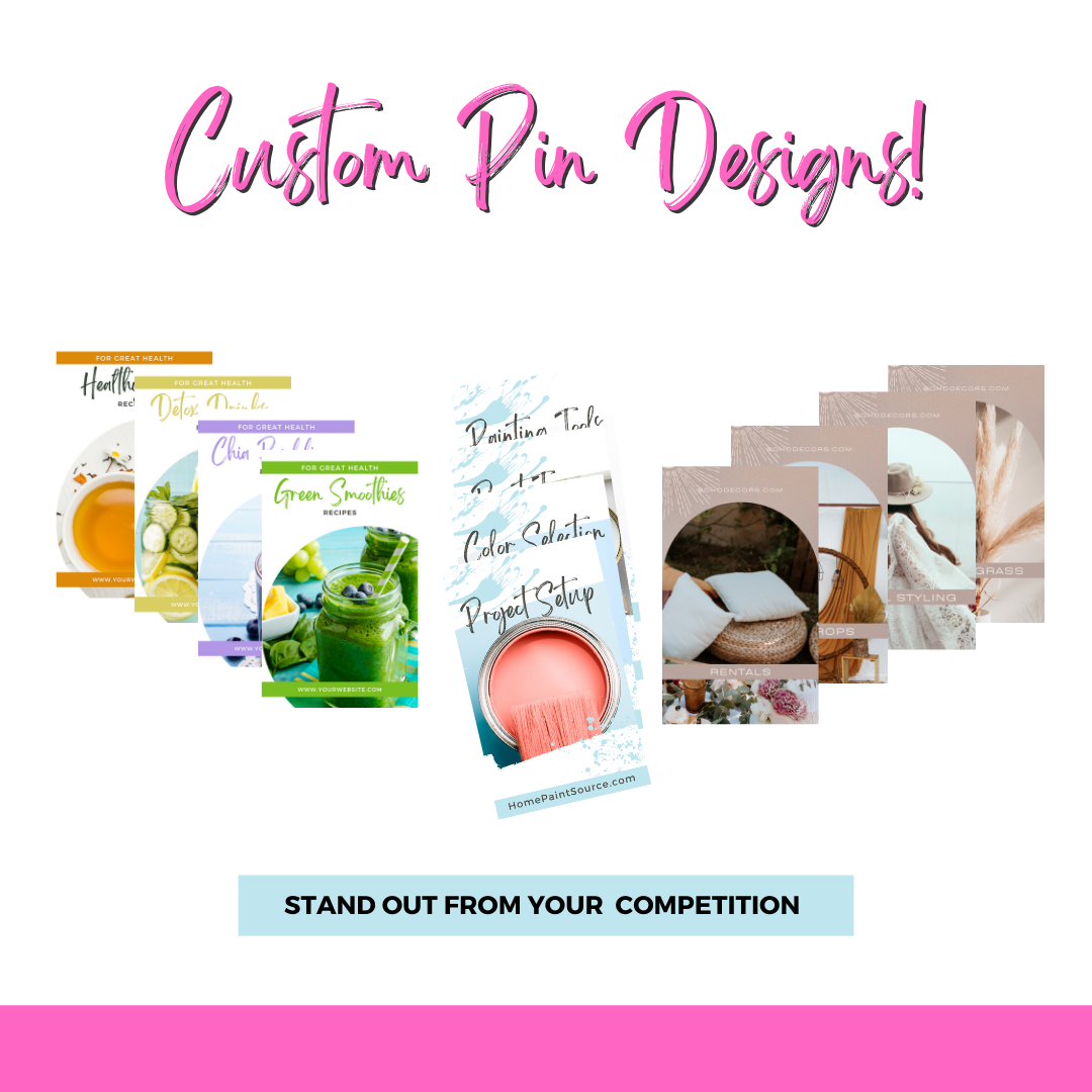 Custom Pinterest Magazine Template Package | Boo Boo, You Better Get Branded!